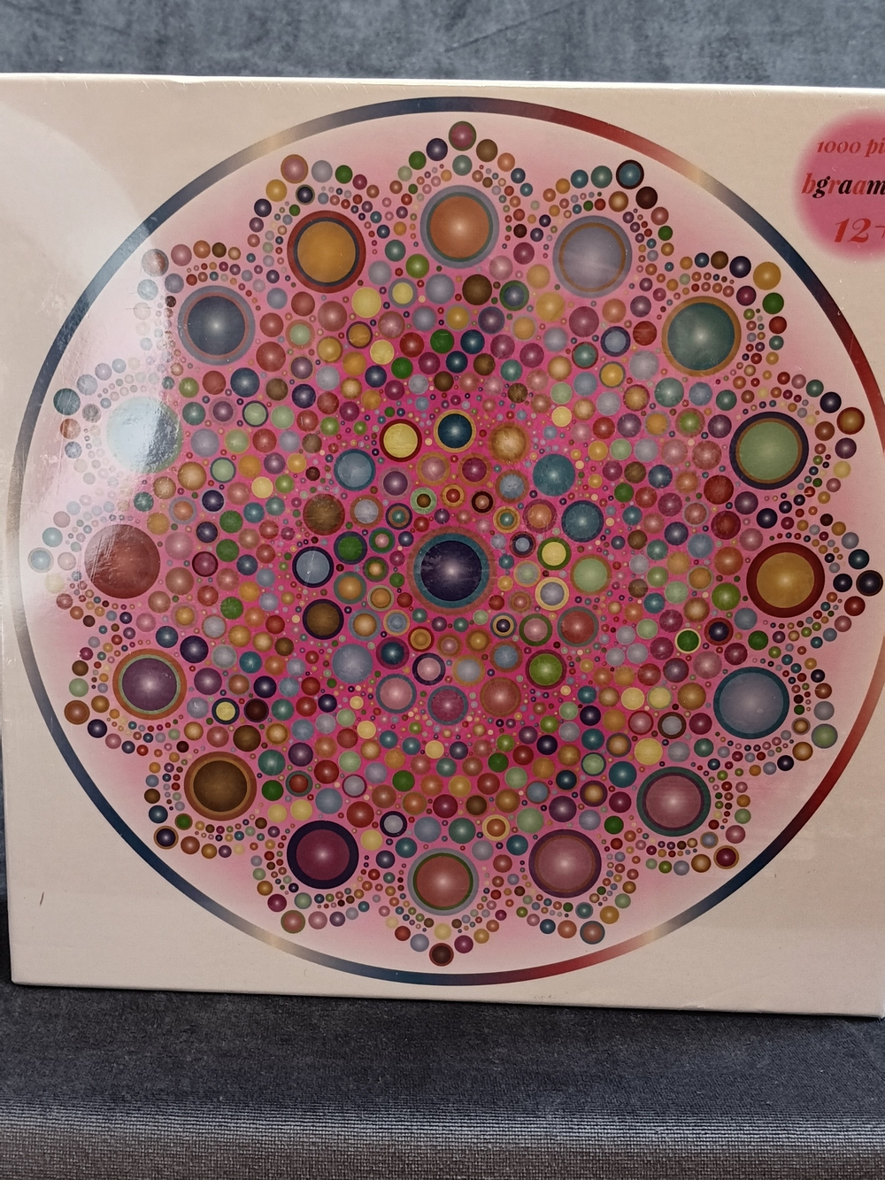 Premium Pink Multicolor Circular Bubble Puzzle – Home Games Puzzles NEW